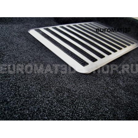 Текстильные 3D коврики Euromat3D Lux в салон для Subaru Impreza (2008-) № EM3D-004708