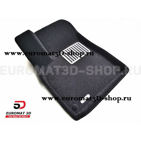 Текстильные 3D коврики Euromat3D Lux в салон для Volkswagen Golf 3 (1992-1997) № EM3D-005430