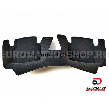 Текстильные 5D коврики с высоким бортом Euromat3D в салон для Land Rover Range Rover Velar (2017-) № EM5D-002753
